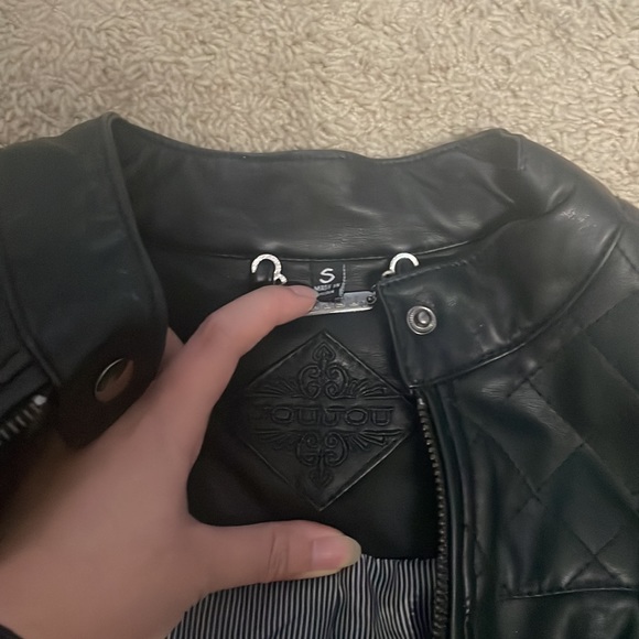 New Faux leather jacket - Picture 2 of 3